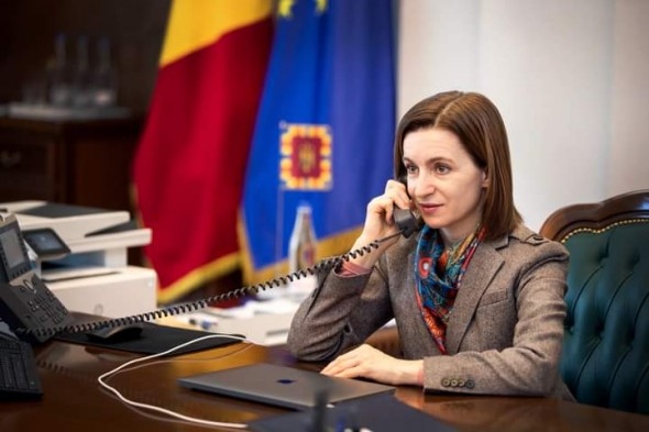Președintele Maia Sandu a discutat cu Președintele Poloniei, Andrzej Duda